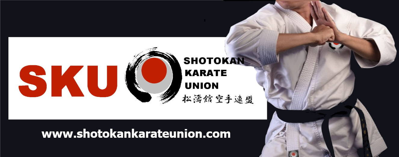 Shotokan Karate Union, 松涛館 空手連盟, Established 1985. 
© Copyright MCMLXXXV. All rights reserved.